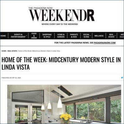 The Pasadena Now Weekendr - September 2020