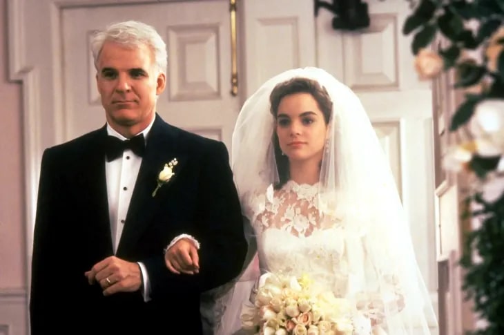 Bride and her father